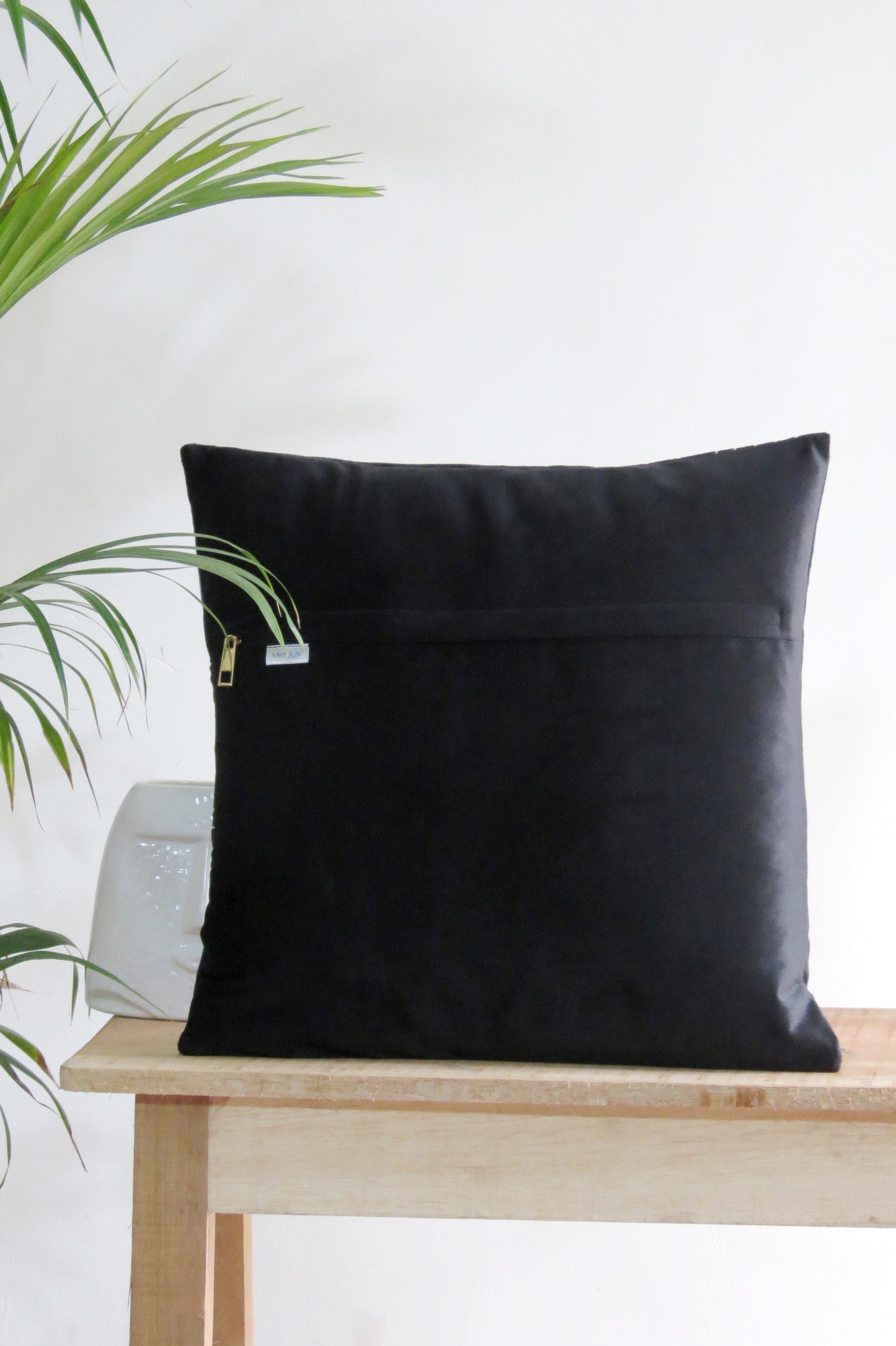 Dark Fantasy Black velvet cushion cover